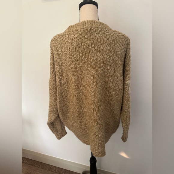 Ecote Urban Outfitters Brown Sweater Knit Chunky Oversized L EUC VTG - Picture 5 of 8